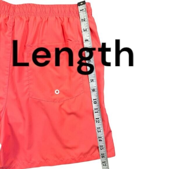 SHEIN NWOT Flamingo Pink Men’s Swim Trunks Sz M - Picture 10 of 12